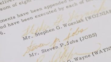 This looks set to be the most expensive Apple collectible ever sold