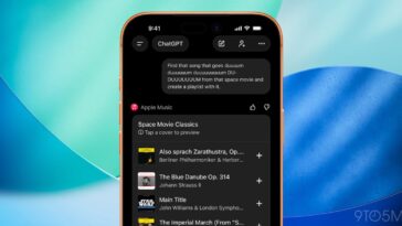 Apple Music now available as an app on ChatGPT, here’s how to use it