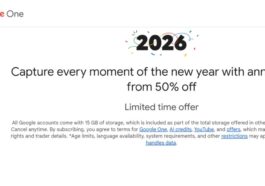 Google One discounting annual 2 TB and AI Pro plans by 50% 