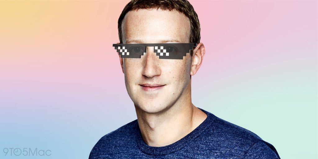 Apple en 2025 : les points forts, les faiblesses et les surprises à venir 9 Meta Glasses expected to be revealed in the fall | Mark Zuckerberg wearing 'Deal With It' meme sunglasses.