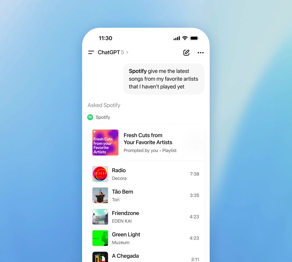 Apple Music arrive sur ChatGPT, annonce OpenAI 2 Apple Music arrive sur ChatGPT annonce OpenAI