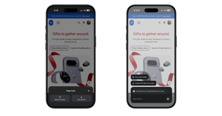 Chrome pour iPhone : intégration de Gemini bientôt disponible 1 Chrome for iPhone rolling out built-in Gemini integration