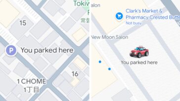Google Maps parking location now automatically saves on iOS, adds custom icons