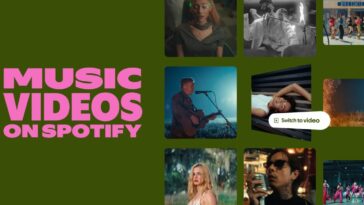 Spotify subscribers in the U.S. and Canada can now watch music videos