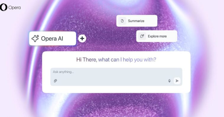 Opera intègre des fonctionnalités AI Gemini dans ses navigateurs Neon, One et GX 1 Opera rolls out Gemini-powered AI features across its Neon, One, and GX browsers