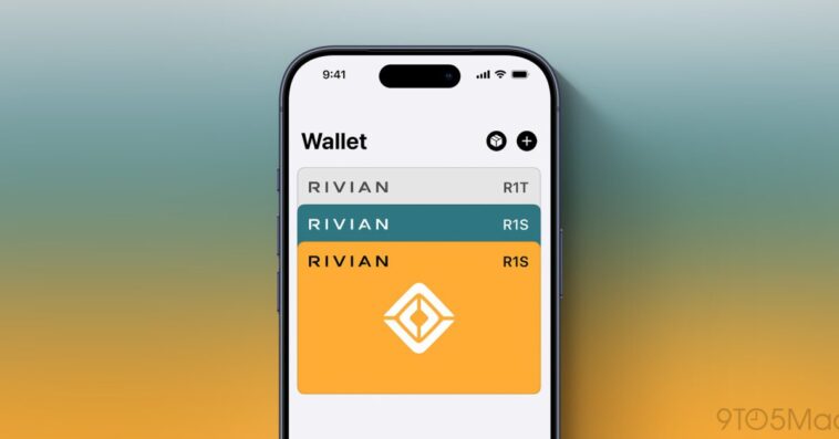 Rivian : ajout de la prise en charge des clés de voiture Apple Wallet dans une mise à jour R1T/R1S 1 Rivian to add Apple Wallet car keys support with upcoming R1T and R1S software update