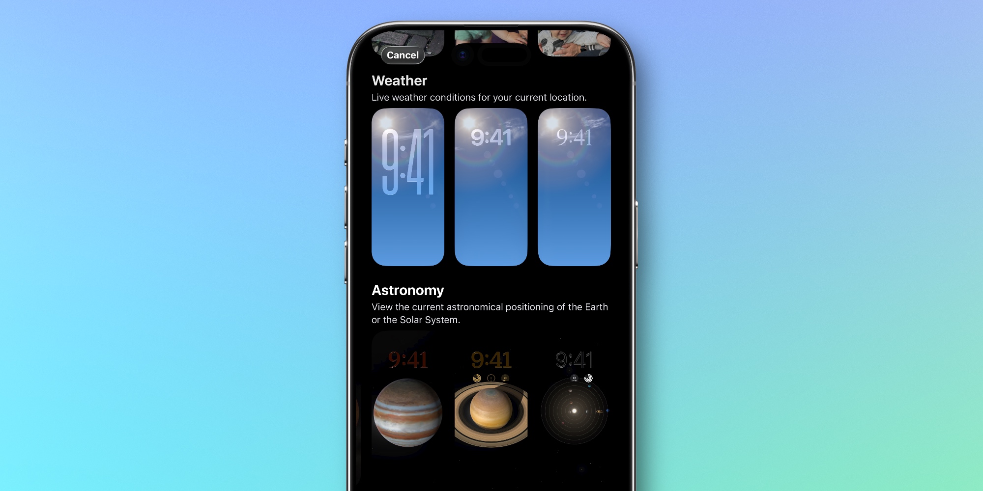 iOS 26.3 : nouvelle section de fonds d'écran sur iPhone et galerie enrichie 2 iOS 263 nouvelle section de fonds decran sur iPhone