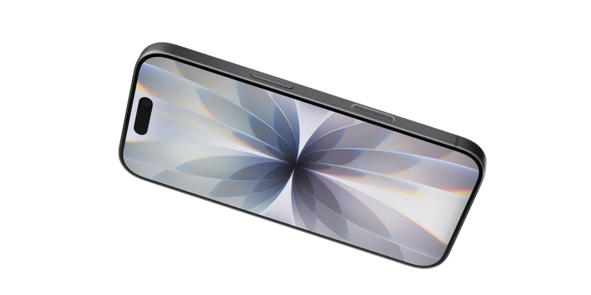 Vue latérale de l'iPhone 17