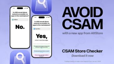 AltStore announces CSAM Store Checker app, pledges donations to anti-trafficking nonprofit