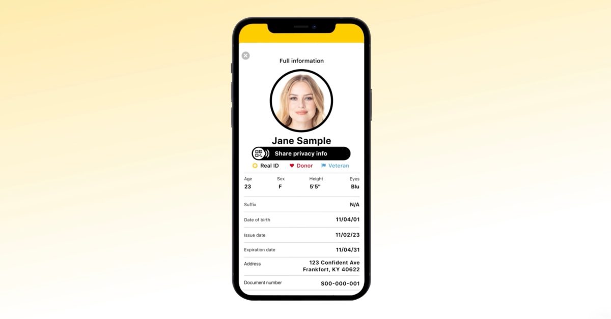 Kentucky launches new mobile ID app, Apple Wallet support coming soon