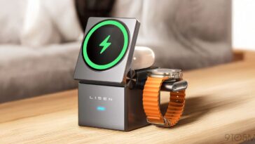 MagSafe Monday: LISEN’s 3-in-1 Qi2 charger is designed to handle all of your devices with unique a foldable design