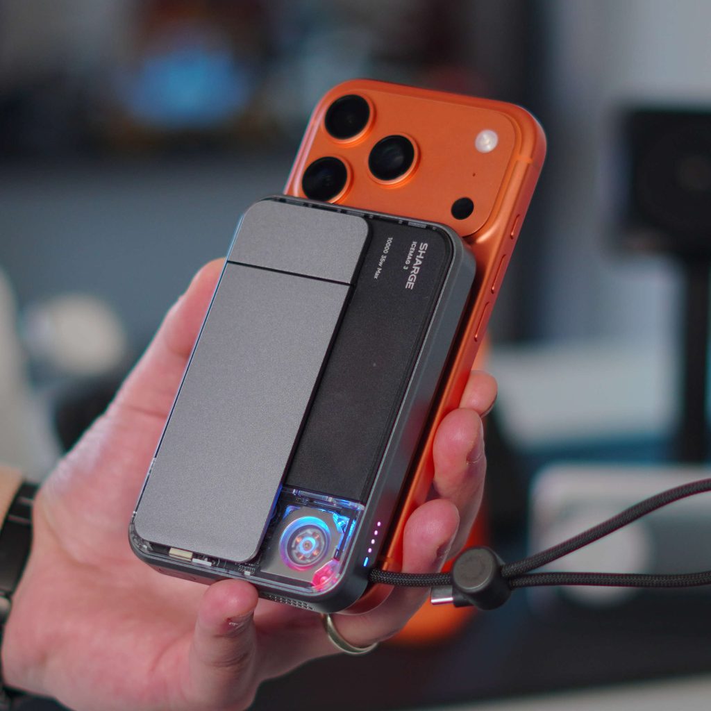 Test du power bank Sharge IceMag 3 avec refroidissement actif
