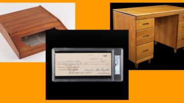 Steve Jobs memorabilia auction includes his desk, bow ties, and much more