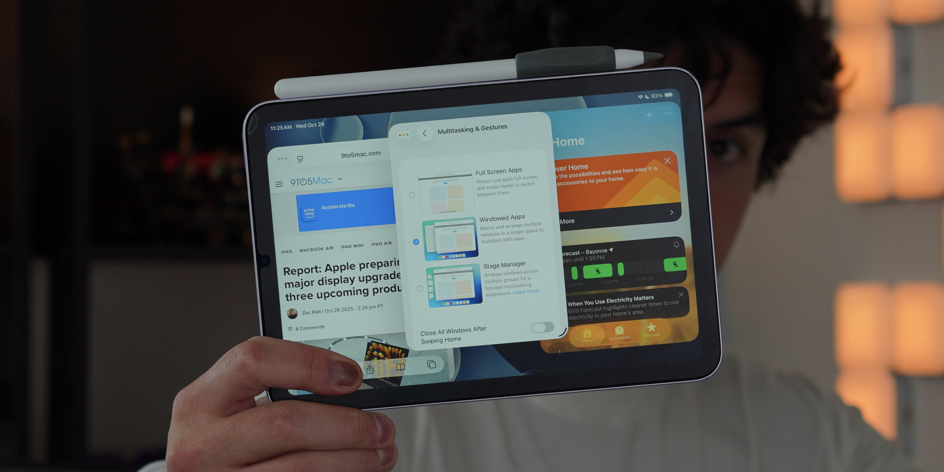 Aperçu de l'iPad mini