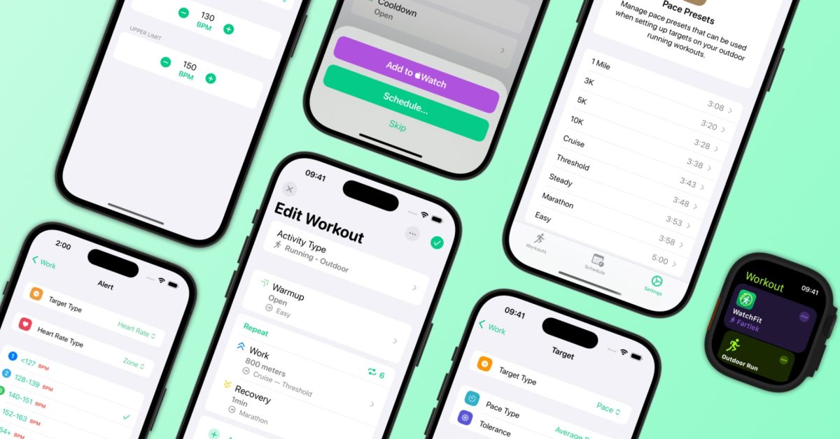 Indie App Spotlight: ‘WatchFit’ lets you make custom workouts for your Apple Watch