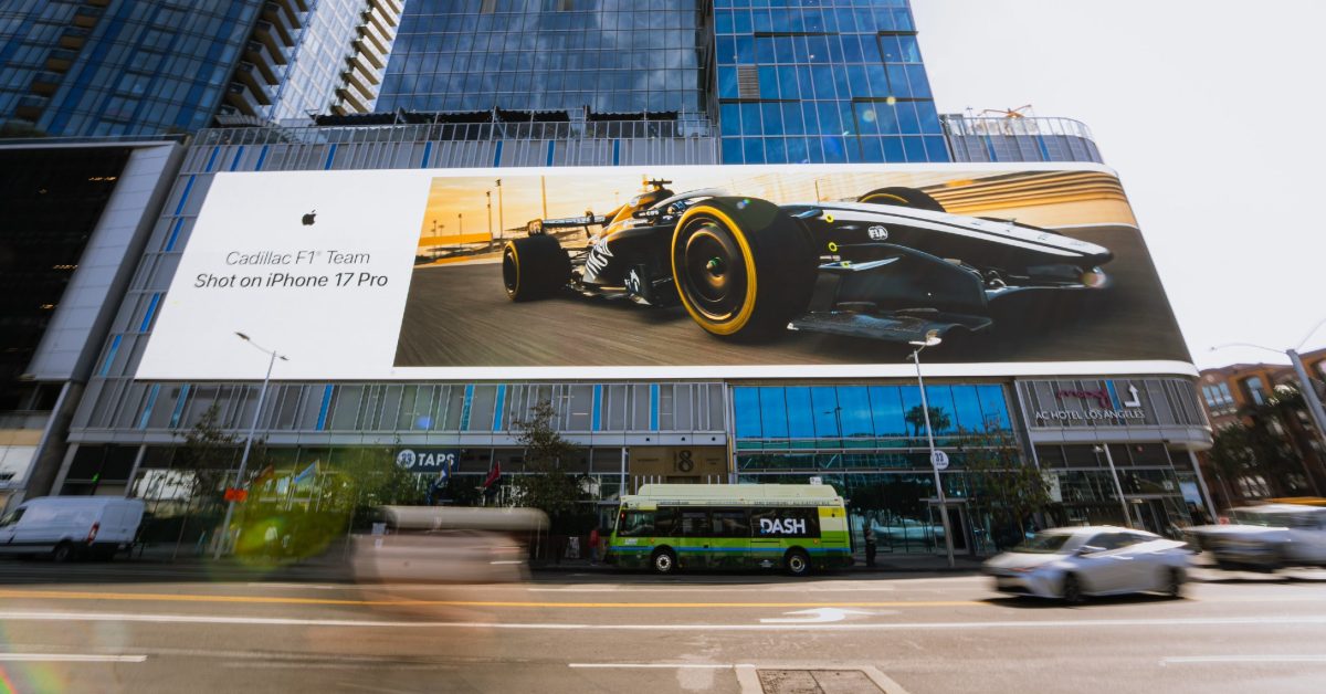 Apple promotes upcoming Formula 1 season with Shot on iPhone campaign