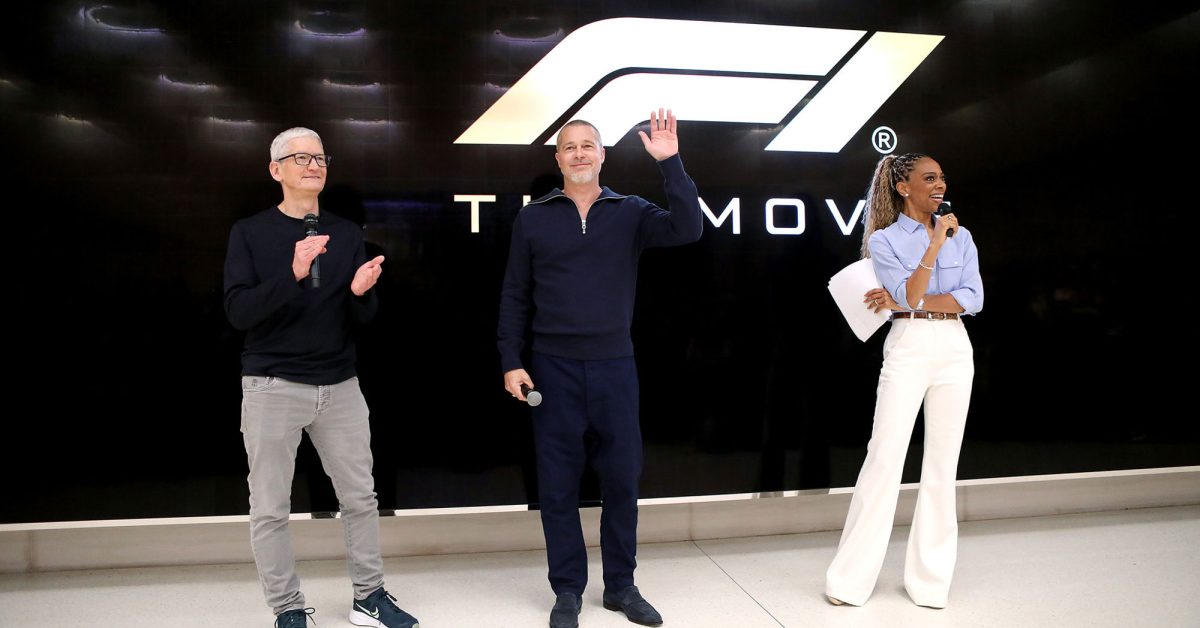 Apple is officially working on a sequel to F1: The Movie