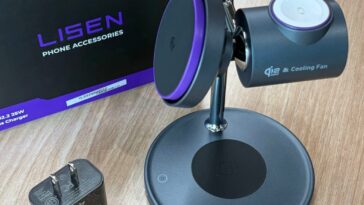 MagSafe Monday: LISEN’s new desk charger brings 25-watt MagSafe charging with a built-in cooling fan