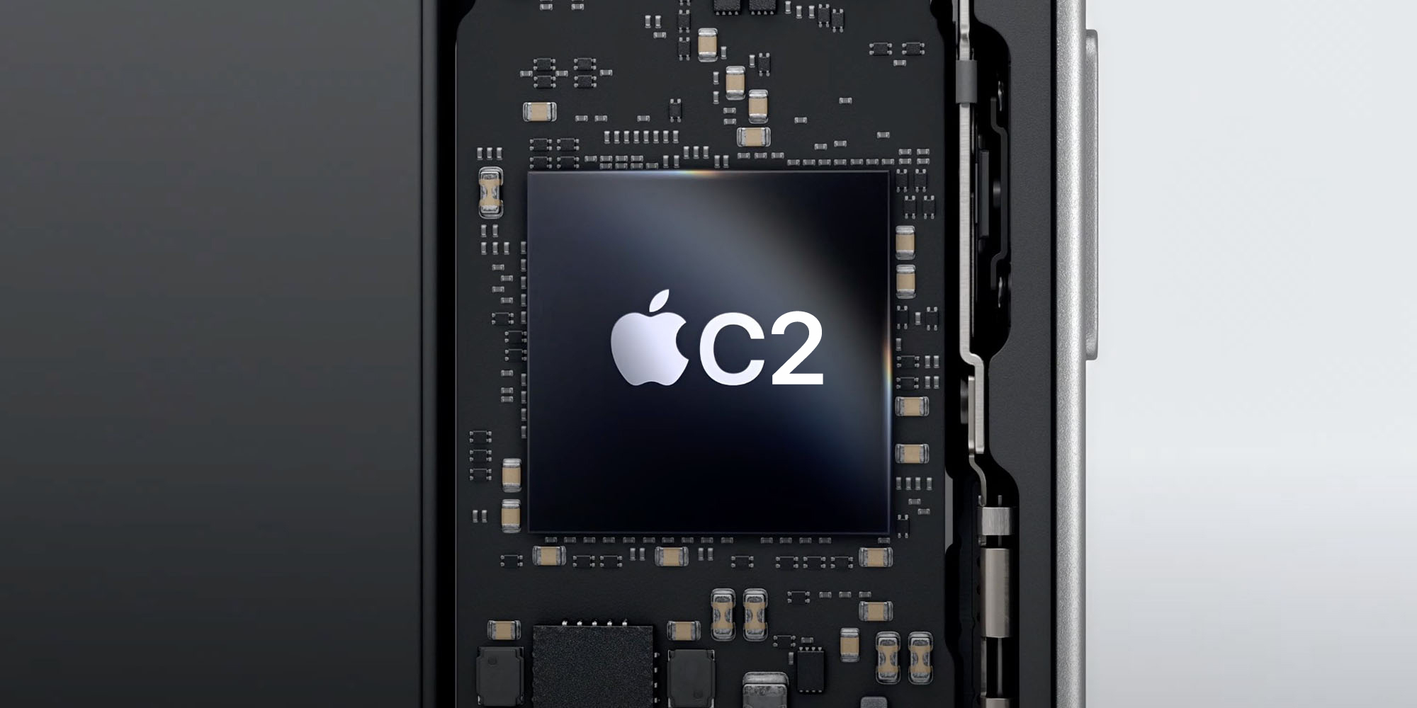 Nouveau chip C2 d'Apple