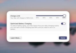 macOS 26.4 brings battery Charge Limit to the Mac and Shortcuts