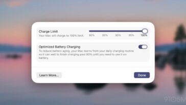 macOS 26.4 brings battery Charge Limit to the Mac and Shortcuts