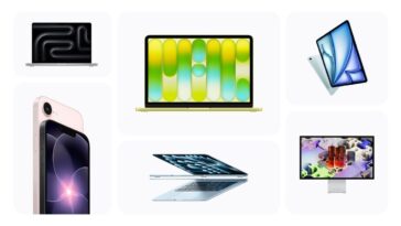 Apple highlights the seven new products available today