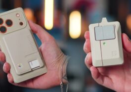 Spigen celebrates Apple’s 50th anniversary with retro Mac-inspired MagSafe wallet and AirPods case