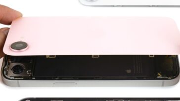 iFixit teardown shows iPhone 17e back panel can add MagSafe to iPhone 16e