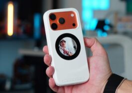 Hands-on: This iPhone case adds a rear touchscreen for selfies and expandable storage [Video]