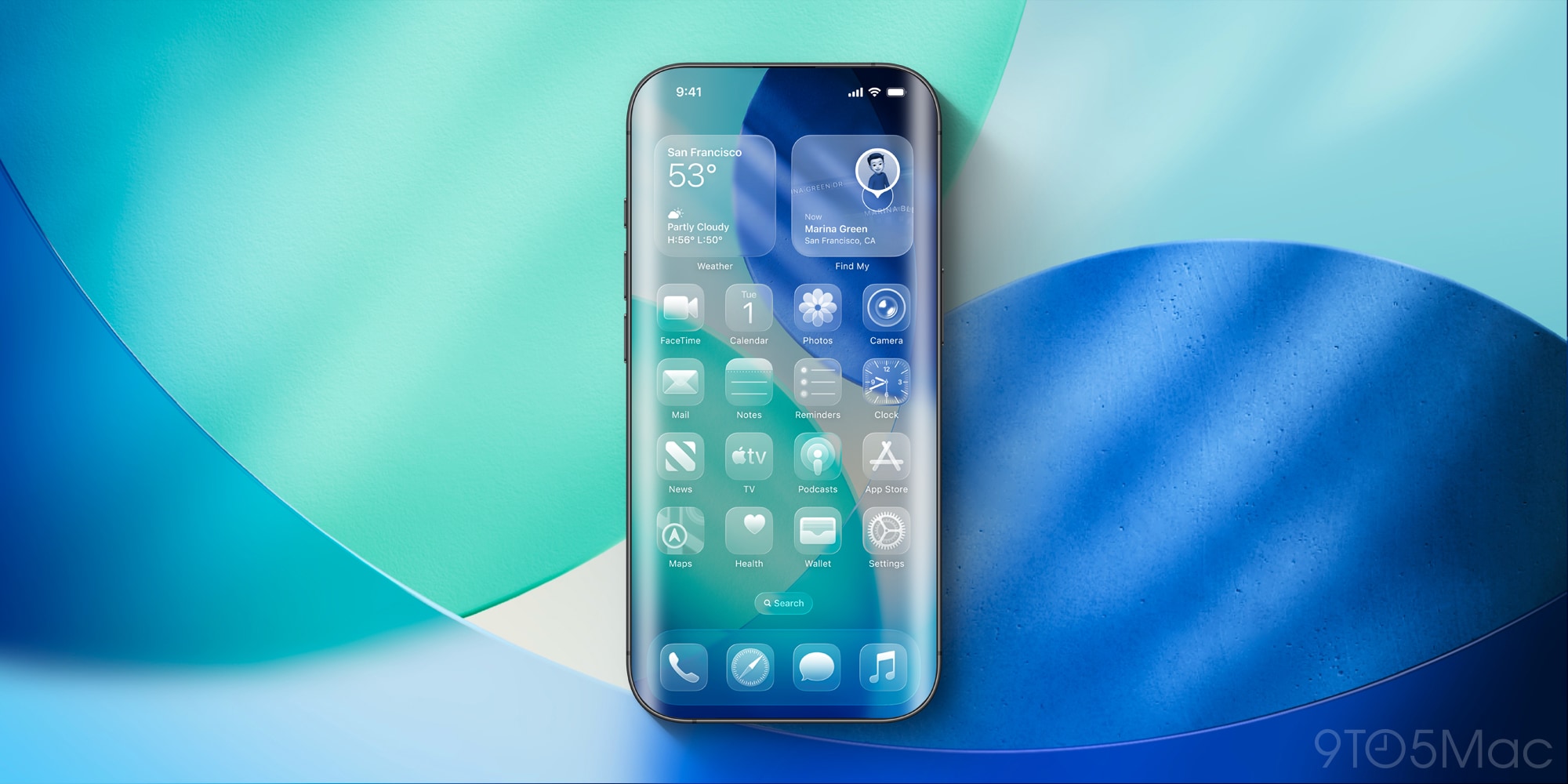 Concept 20e anniversaire de l'iPhone