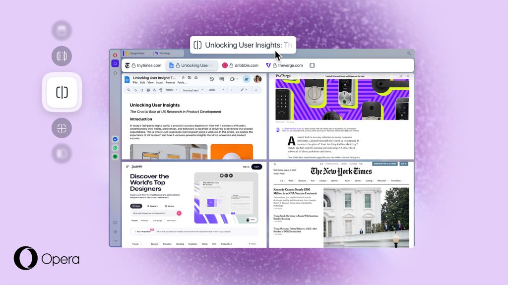 1774443661 167 Opera One Interaction avec Google Gemini desormais disponible dans