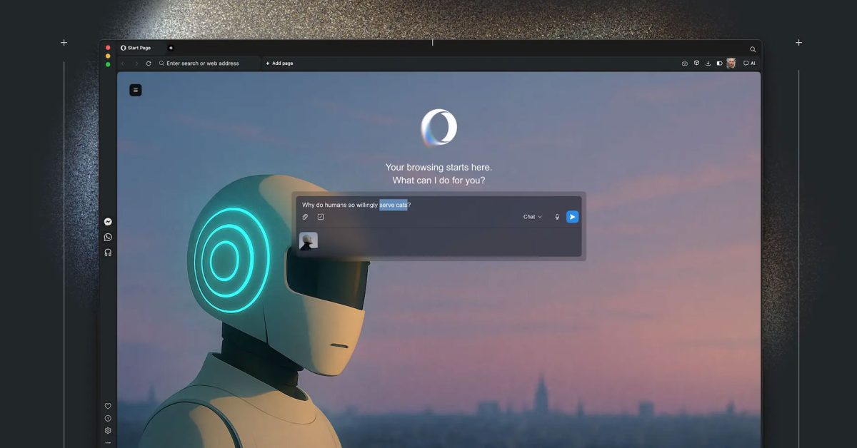 Opera Neon doubles down on agentic browsing with MCP support
