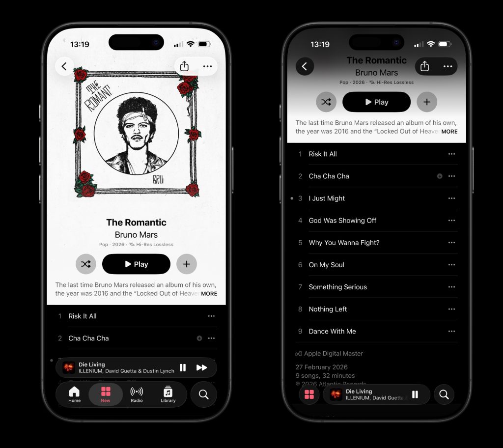 Apple Music : le nouveau design adaptatif suscite des critiques des utilisateurs du mode sombre 2 Apple Music le nouveau design adaptatif suscite des critiques
