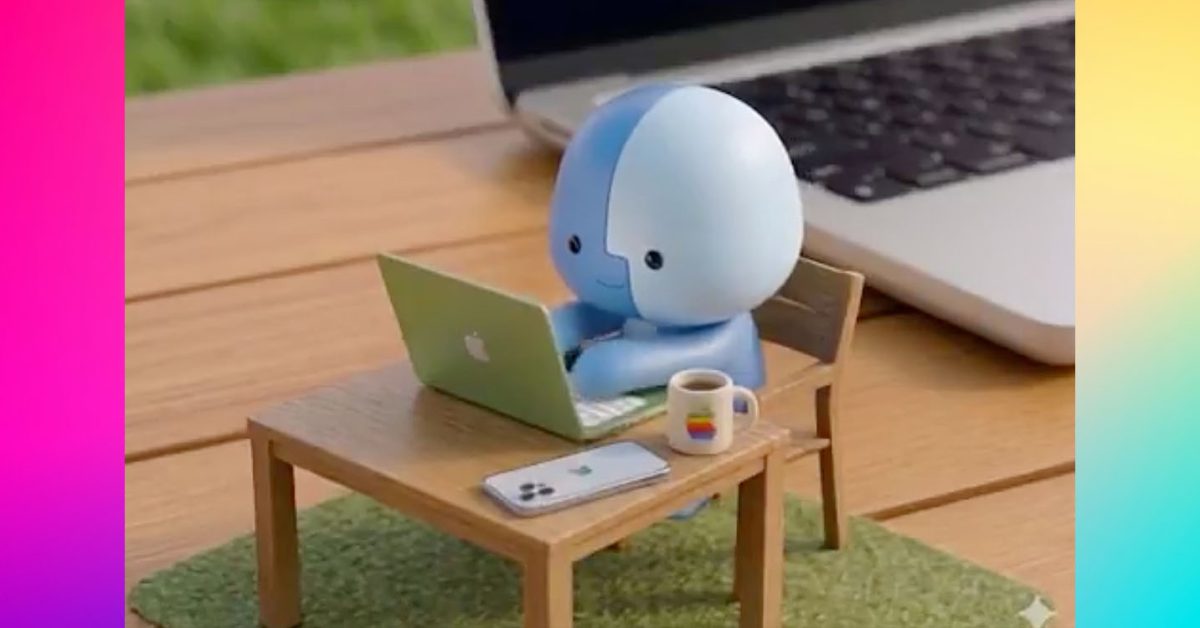 Apple creates adorable little Finder guy to promote its adorable little Mac