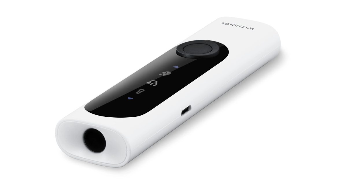 Apple now selling Withings BeamO ‘4-in-1’ multiscope with Apple Health integration