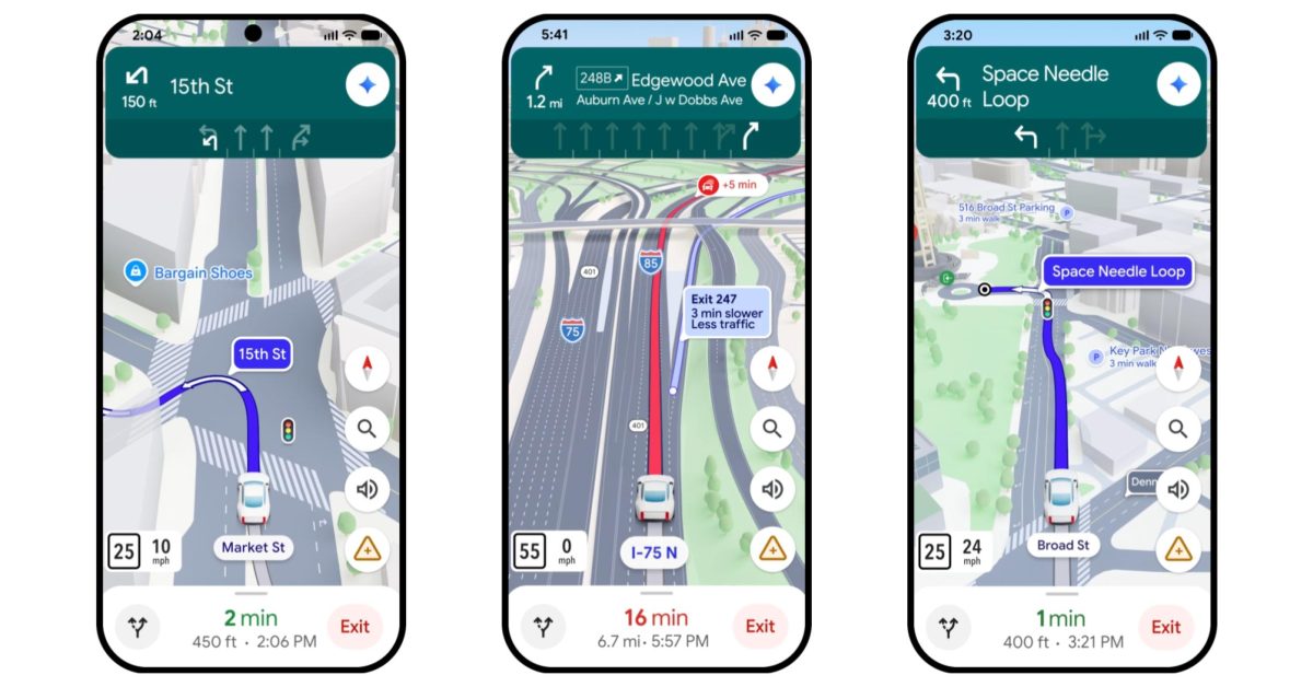 ‘Immersive Navigation’ is the biggest Google Maps driving update in a decade