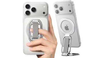 MagSafe Monday: The SUPERONE for MagSafe iPhone grip makes a great impromptu iPhone stand