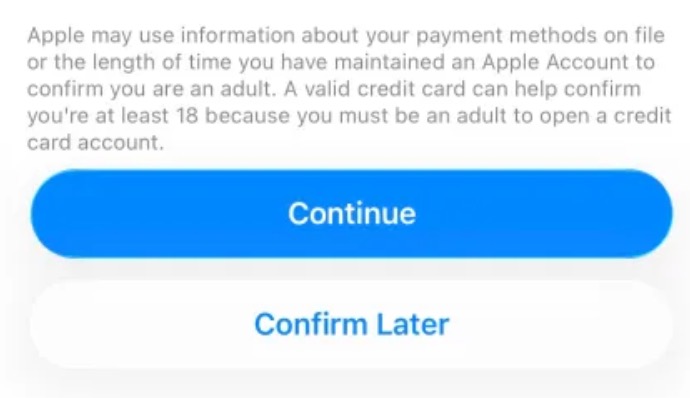 Problemes de verification dage chez Apple solutions a essayer