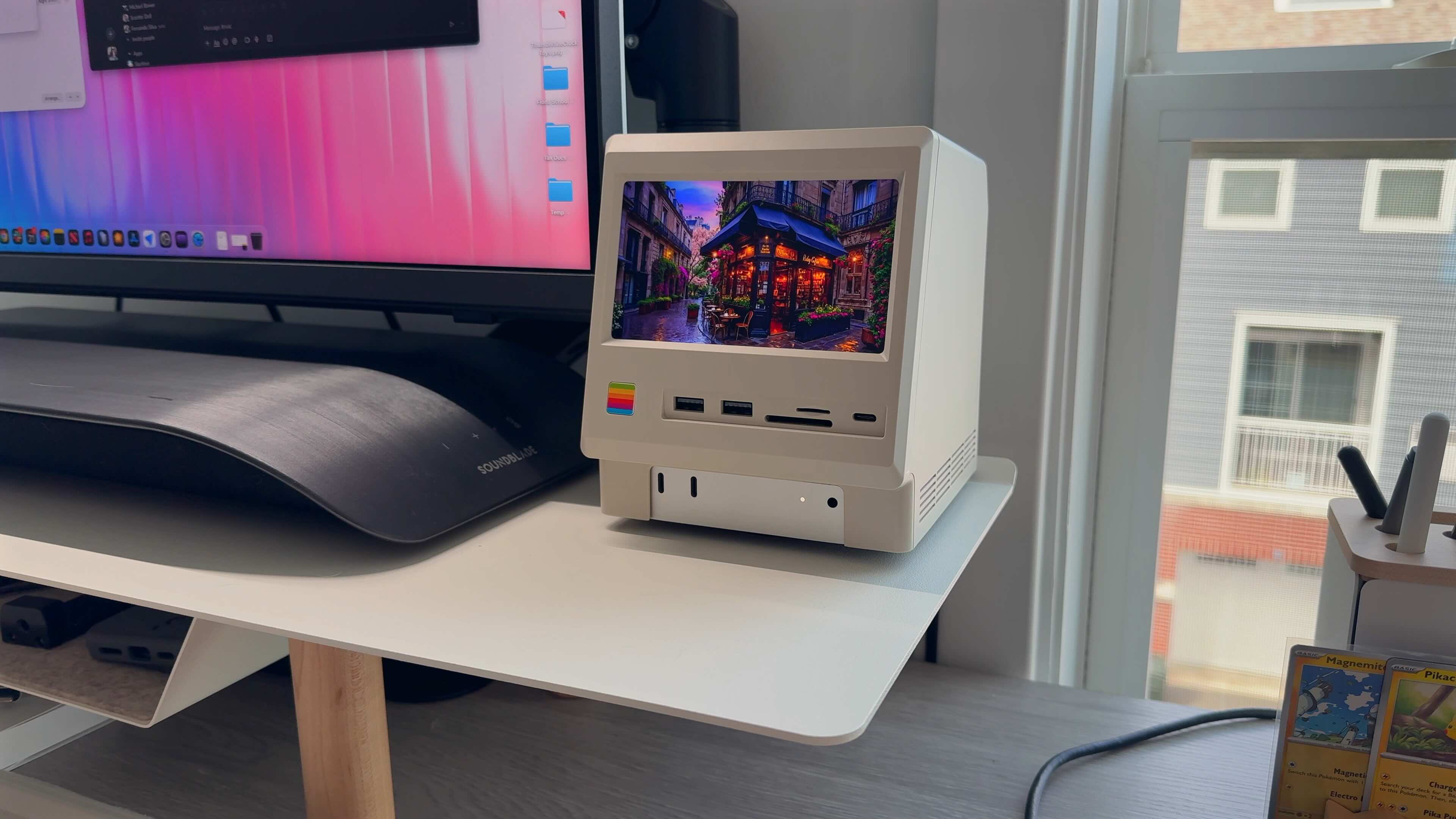 Configuration de bureau avec Wokyis