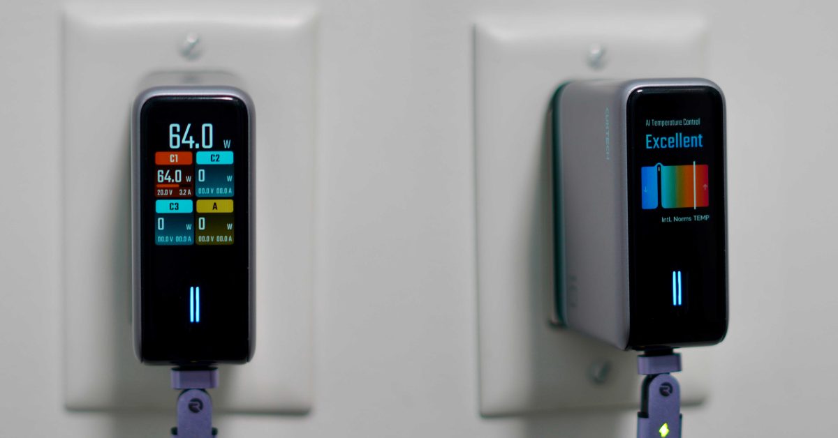 This charger gives you real-time charging diagnostics, temperature data, and more