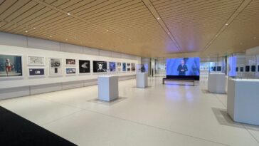 Apple debuts 50th anniversary exhibit at Apple Park with iconic products and photography