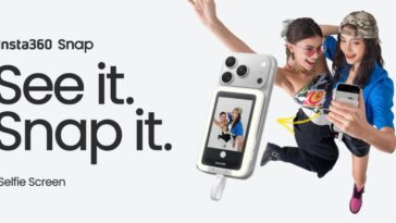 Insta360 jumps on the rear iPhone screen trend with its new Snap monitor
