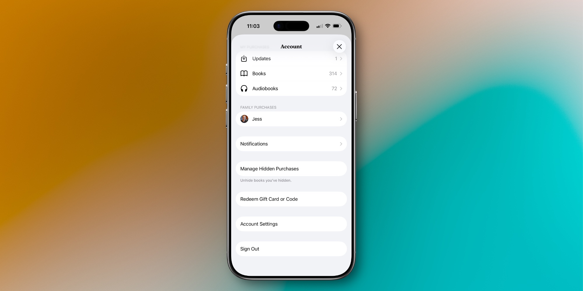 1776441625 668 iOS 164 Apple redessine les pages de compte dans