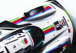 Apple and Porsche debut 80s-inspired race car liveries at Laguna Seca