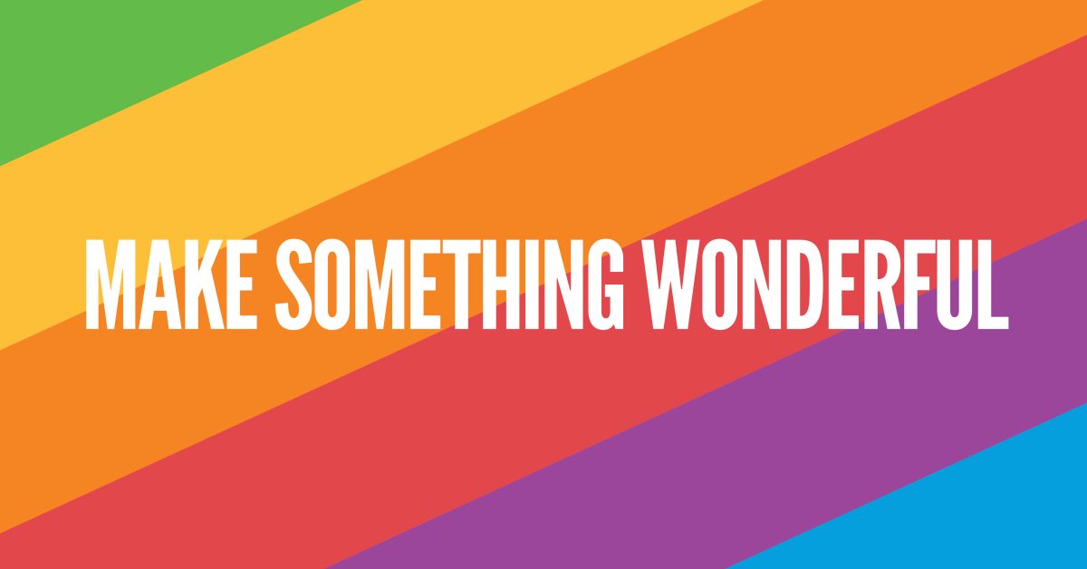 The best way to celebrate Apple 50 is to make something wonderful