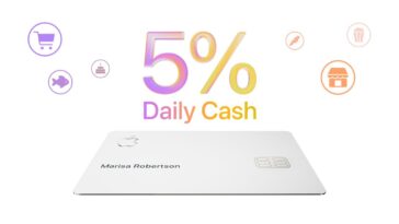 Limited-time Apple Card sign up bonus offers users boosted 5% cash back on groceries