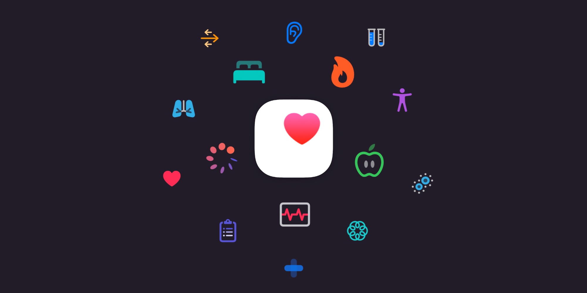 Fonctionnalités de l'application Apple Health