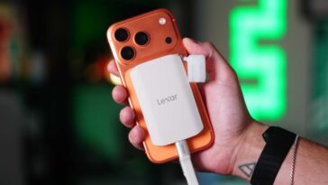 Hands-on: Lexar ES5 brings MagSafe convenience and ProRes SSD speeds to your iPhone