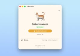 Indie App Spotlight: ‘Cats Lock’ is a fun Mac app that solves cat keyboard spam