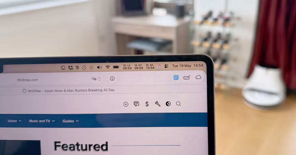 How to stop menu bar items being hidden behind the MacBook Pro notch